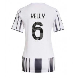Fotbalové Dres Juventus Lloyd Kelly #6 Dámské Domácí Oblečení 2025-26 Krátký Rukáv